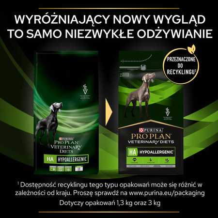 Purina Pro Plan Veterinary Diets Canine HA Hypoallergenic Sucha Karma Dla Psa 7kg