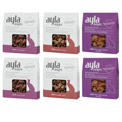 Ayla Delight Mix z Kaczki 6x28g Liofilizowany Przysmak Dla Kota 100% Mięsa