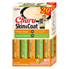 Inaba Cat Churu Skin & Coat Chicken 40x14g Kremowy Przysmak Dla Kota Pasta Mix Z Kurczakiem
