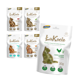Hilton ŁaKocie 5x30g Naturalny Przysmak Dla Kota Mix 5 Smaków