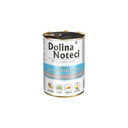 Dolina Noteci Premium Mokra Karma Dla Psa Jagnięcina 12x400g
