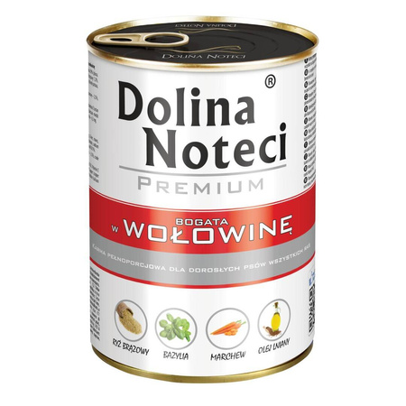 Dolina Noteci Premium Mokra Karma Dla Psa Mix 10 Smaków Drób Ryba Dziczyzna 10x400g