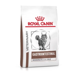 Royal Canin Veterinary Gastrointestinal Moderate Calorie 400g Sucha Karma Dla Kotów z Zaburzeniami Trawienia i Nadwagą