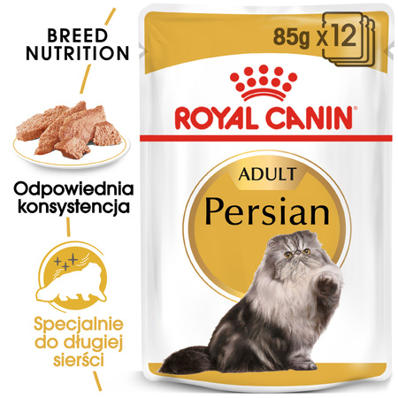 Royal Canin FBN Persian Adult 12x85g Karma Mokra Pasztet Dla Kotów Dorosłych Rasy Pers