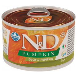 Farmina N&D Dog Duck Pumpkin 140g Mokra Karma Dla Psa Kaczka i Dynia