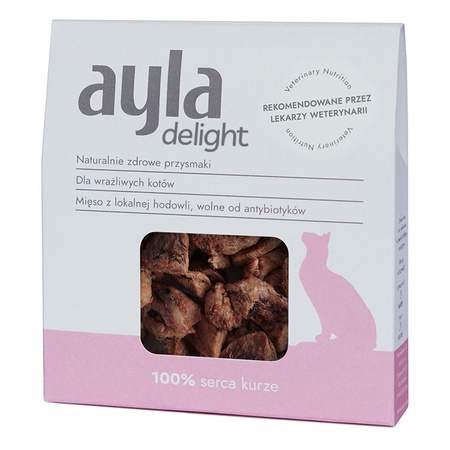 Ayla Delight Mix z Kurczaka 4x28g Liofilizowany Przysmak Dla Kota 100% Mięsa