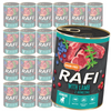 Rafi 24x400g Bezzbożowa Mokra Karma Dla Szczeniąt z Jagnięciną