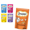Dreamies 5x60g Chrupiące Przysmaki Dla Kota Z Kremowym Nadzieniem Mix 5 Smaków