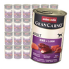 Animonda GranCarno Adult 24x400g Mokra Karma Dla Psa Wołowina z Jagnięciną