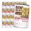 Raw Paleo Puppy Duoprotein Mix Smaków 24x400g​ Mokra Karma Dla Szczeniąt