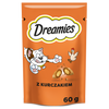 Dreamies Przysmaki Dla Kota 6x60g Chrupiące Paszteciki z Nadzieniem Mix 6 Smaków