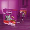 Whiskas Adult 800g Sucha Karma Pełnoporcjowa Dla Dorosłych Kotów Z Wołowiną W Kartonie