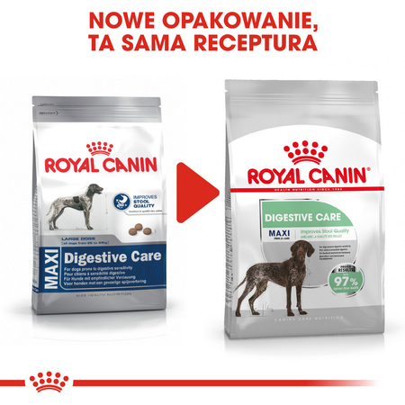 Royal Canin CCN Maxi Digestive Care 12kg Karma Sucha Dla Psów Ras Dużych O Wrażliwym Przewodzie Pokarmowym