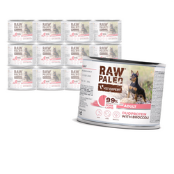 Raw Paleo Pork&Lamb Adult Duoprotein 12x200g Mokra Karma Dla Psa z Wieprzowiną i Jagnięciną