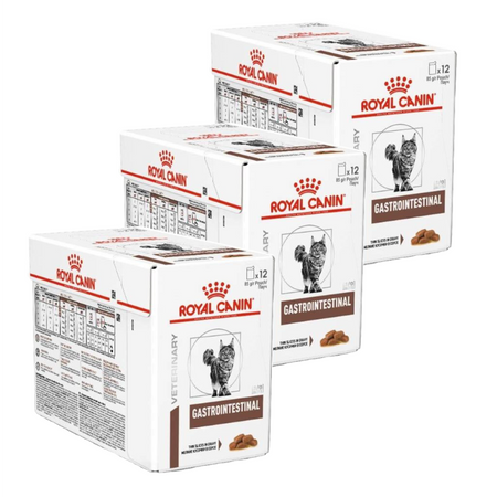 Royal Canin Veterinary Gastrointestinal S/O 36x85g Mokra Karma W Sosie Dla Kotów Z Wrażliwym Układem Pokarmowym