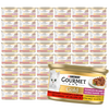 Purina Gourmet Gold Karma Dla Kotów Podwójna Przyjemność Wołowina I Kurczak 48x85g