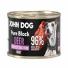 John Dog Pure Black Deer Adult 12x200g Mokra Karma Dla Psa Z Jeleniem