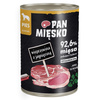 Pan Mięsko Wieprzowina z Jagnięciną 12x400g Mokra Karma Dla Psów Dorosłych
