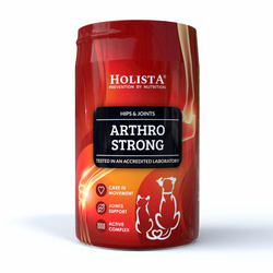 Holista Arthro Strong 200g Suplement Dla Psa i Kota Wsparcie Stawów Ścięgien Więzadeł i Chrząstek