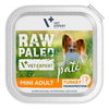 Raw Paleo Pate Mini Adult Turkey Tacka 6x150g Mokra Karma Dla Psów Małych Ras z Indykiem