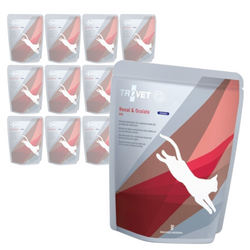 Trovet Renal & Oxalate RID 12x85g Dietetyczna Mokra Karma z Kurczakiem Dla Kotów z Niewydolnością Nerek Kamicą Szczawianową i Cystynową