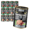 Super Rafi Cat 12x400g Bezzbożowa Mokra Karma Dla Kotów Sterylizowanych Mix 2 Smaków