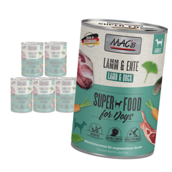 MAC's Dog Bezzbożowa Mokra Karma Z Jagnięciną I Kaczką 6x400g Dla Psa Na Stawy I Krążenie