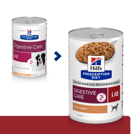 Hill's Prescription Diet i/d Digestive Care 360g Mokra Karma Dla Psa Z Indykiem Wsparcie Układu Pokarmowego