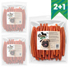 Mr. Pretzel Przysmak Dla Psa 3x500g Kabanosy Paluszki Z Kaczki 2+1 GRATIS