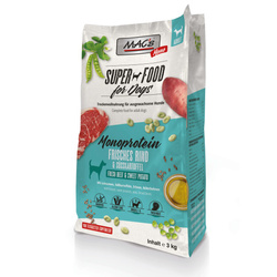 MAC's Dog Sucha Karma Monoproteinowa Z Wołowiną 3kg Dla Psów Skłonnych Do Alergii