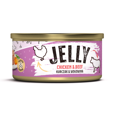 Mr. Bandit Fillet&Jelly Mix 3x80g Przysmak dla Kota Kurczak z Wołowiną Tuńczyk z Łososiem Kurczak z Jagnięciną