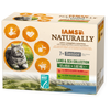 Iams Naturally Senior Land & Sea Collection 36x85g Mokra Karma Dla Kota Mięsne I Rybne Smaki
