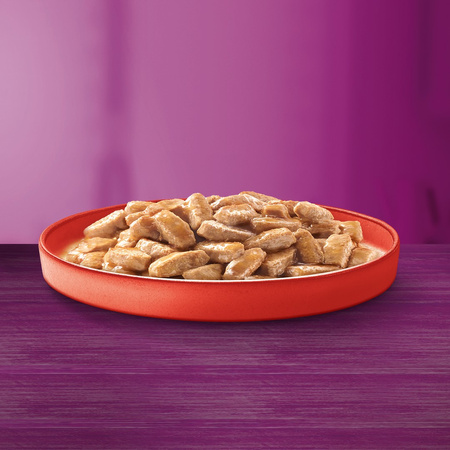 WHISKAS Adult puszka 6x 400g - mokra karma dla dorosłych kotów z wołowiną w sosie