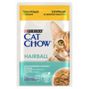 Purina Cat Chow Hairball 24x85g Mokra Karma Dla Kota z Kurczakiem i Zieloną Fasolką w Sosie