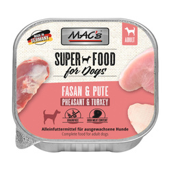 MAC's Dog Bezzbożowa Mokra Karma Dla Psa Tacka 150g Bażant z Indykiem