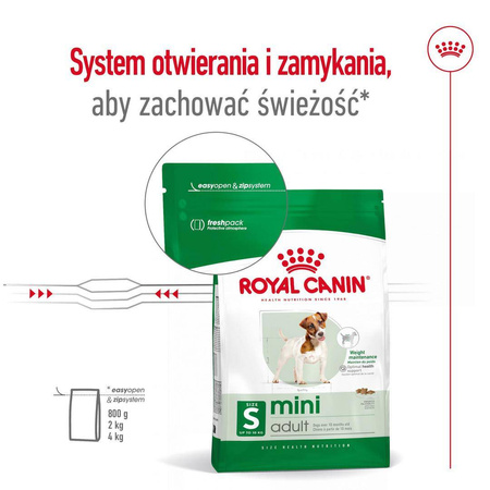 Royal Canin Adult Mini Sucha Karma Dla Psów Małych Ras 2kg