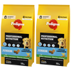 Pedigree Junior Professional Nutrition Z Drobiem I Warzywami 12kg + 12kg GRATIS Sucha Karma Dla Szczeniąt Średnich I Dużych Ras