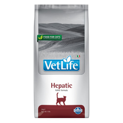 Farmina Vet Life Hepatic Cat 2kg Sucha Karma Dla Kota Przewlekła Niewydolność Wątroby