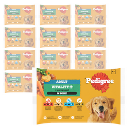 Pedigree Adult Vitality 52x85g Mokra Karma Dla Dorosłych Psów Mix Smaków W Sosie