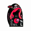 FLEXI NEW CLASSIC L 5M CZERWONA