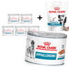 Royal Canin Veterinary VHN Dog Hypoallergenic 6x200g Mokra Karma Pasztet Dla Psów z Nietolerancją Pokarmową + GRATIS Przysmak 230g