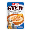 Inaba Cat Ciao Stew 12x40g Uzupełniająca Karma Dla Kota Potrawka z Kurczakiem i Tuńczykiem