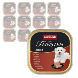 Animonda Vom Feisten Adult Mokra Karma Dla Psa 11x150g Z Królikiem