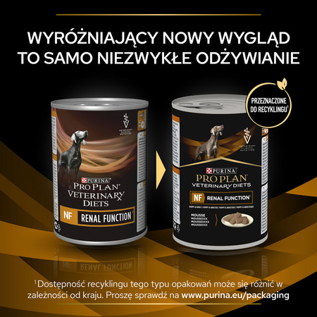 Purina Pro Plan Veterinary Diets NF Renal Function Mokra Karma Dla Psa Mus 24x400g
