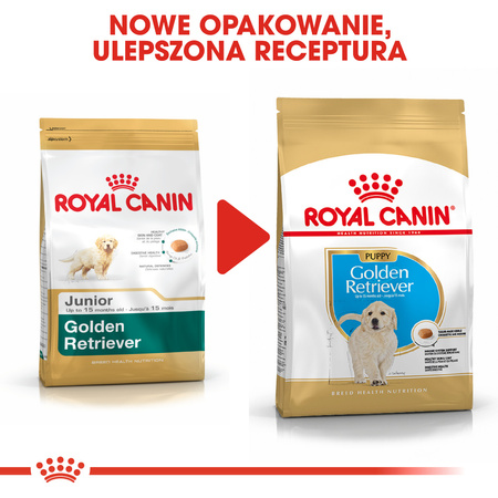 Royal Canin BHN Golden Retriever Puppy 3kg Karma Sucha Dla Szczeniąt Do 15 Miesiąca Rasy Golden Retriever