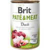 Brit Pate&Meat Mokra Karma Dla Psów Mix Smaków 6x400g Wołowina Królik Jagnięcina Kurczak Kaczka Łosoś