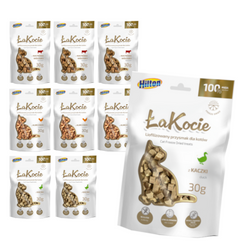 Hilton ŁaKocie Liofilizowane 9x30g Naturalny Przysmak Dla Kota Mix 3 Smaków