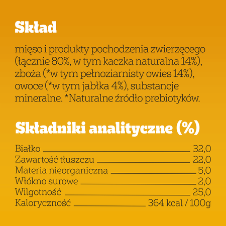Pedigree Ranchos Cubes z Kaczką 70g Treserki Przysmak Dla Psa