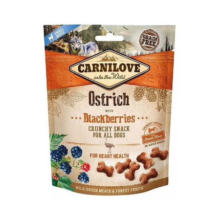 Carnilove Crunchy Snack 4x200g Przysmak Dla Psa Jagnięcina Łosoś Struś Makrela
