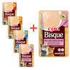 Inaba Cat Ciao Bisque 4+1 (5x40g) Uzupełniająca Karma Dla Kota Zupa Krem Mix Smaków